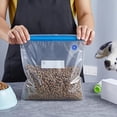thumbnail image 3 of CNKOO 30pcs/ Batch Reusable Plastic Zipper Vacuum Sealing Bags  Uncoated  for Kitchen Tools  Fresh Food Storage  New FreshKeeper Food Storage Bags, 3 of 6