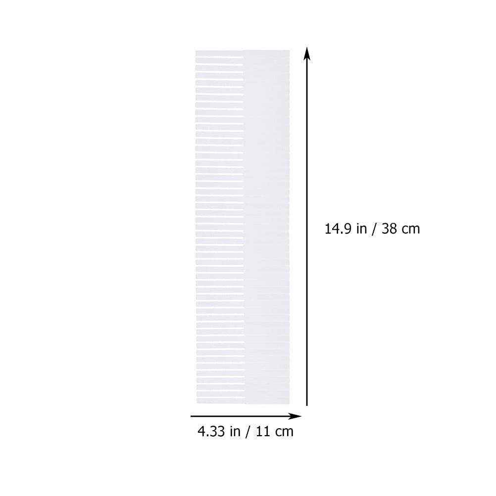 Supvox 10Pcs Multipurpose White Drawer Division Boards for Home Use Efficient Storage Solution