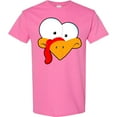 thumbnail image 3 of Inktastic Thanksgiving Goofball Turkey Face T-Shirt, 3 of 5