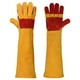 thumbnail image 1 of Guantes de piel sintética para el manejo de animales, multifunción, resistentes a las mordeduras, para el baño de mascotas. 1 par de 60 cm., 1 of 9