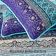 thumbnail image 5 of Set de edredón WONGS BEDDING Boho California King Blue Purple, 5 of 7