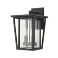 thumbnail image 4 of Z-Lite 571M Seoul 2 Light 15" Tall Outdoor Wall Sconce, 4 of 7