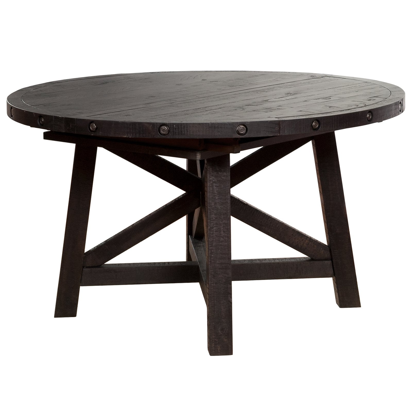 Modus Yosemite Solid Wood Round Extension Table Cafe Walmartcom - modus yosemite solid wood round extension table cafe walmartcom -
