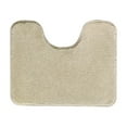 thumbnail image 2 of U-Shaped Toilet Plush Bath Rug Non-Slip Absorbent Microfiber Soft Bathroom Mat Machine Washable, Contour Modern Toilet Floor Mat for Bathroom (1 Piece), 2 of 3