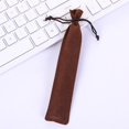 thumbnail image 4 of Estuche de terciopelo con cordón para bolígrafos, bolsa de tela para lápices, almacenamiento de bolígrafos, regalos para estudiantes, 5 colores, 5 unidades por juego, 4 of 4