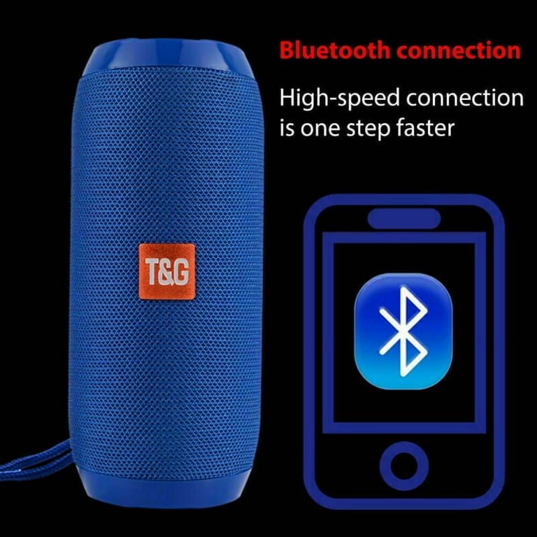 USA Bluetooth Speaker Wireless Waterproof Outdoor Stereo Bass USB