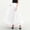 Beige(New), variant on PNTUTB Summer Women's Casual Solid Color Stretch Waist Multi-Layer Mesh Skirt with Full Skirted Puffy Hem
