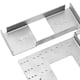 thumbnail image 3 of Caja de baterías de acero inoxidable para automóviles RC Tamiya 1 / 14 camión modelo de automóvil bricolaje kit de segundo piso plateado, 3 of 10