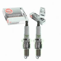 2 pc NGK 6427 V-Power Spark Plugs for 160998-78010 3066 90048-51059 90793-20067 90919-01098 98079-56946 AG34CU11 AGR34CU B2401-89909 E3.22 F6RF LP20R-U W20EXR-U Ignition Wire Secondary
