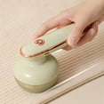 thumbnail image 3 of PureCasa Electric Lint Remover for Clothes Furniture Blanket, Portable Household Lint Ball Removers Defuzzer for Fuzz Pill Hair Household Fabric Shaver Depiller, USB Rechargeable, 1PC, Green, 3 of 7