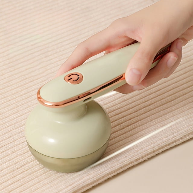 Afeitadora y quitapelusas USB para telas | Quitapelusas eléctrico para ropa, suéteres y ropa de cama | Recargable por USB con cuchillas de acero inoxidable y caja de almacenamiento