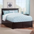 thumbnail image 2 of Nantucket Full Wood Platform Bed with Footboard and Storage Drawers in Espresso, 2 of 8