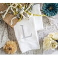 thumbnail image 7 of Decorvo Monogrammed Hand Towels for Bathroom - Luxury Hotel Quality Initial Decorative Towel - GOTS Organic Certified - Set of 2 Letter L, 7 of 7