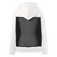 thumbnail image 6 of Womens Oversized Hoodies Fall Backless Mesh Hollow Out Long Sleeve with Pocket Winter Fashion Hooded Sweatshirts, 6 of 6