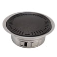 thumbnail image 3 of Charcoal Grill, Round Charcoal Grill Small Portable  For Hiking, 3 of 8