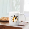 thumbnail image 2 of Awesome I'm A Happy Hyena Coffee Mug, Hyena Mug Birthday Gift For Family / Friends, Funny Hyena White Mug, Novelty Hyena Ceramic Teacup 11 Oz., 2 of 7