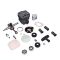 thumbnail image 3 of Conjunto de pistón de cilindro, sello de aceite, cigüeñal, kit de bujías 537253002, repuesto para motosierra Husqvarna 340, 345 y 350, 3 of 14