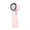 Pink, variant on Portable Handheld Turbo Fan - Foldable Mini Fan with Air Turbo Tech, 1-199 Speed Adjustment, 20H Runtime, LED Display, Battery-Powered for Indoor/Outdoor Use Nude Pink,1pc
