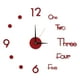 thumbnail image 2 of Tmvgtek Pegatinas De Reloj De Pared 3D Aguja De Cuarzo Espejo Acrílico Diy Art Horologe (Rojo) Tmvgtek Para estrenar, 2 of 9
