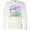 AA-White, variant on Inktastic Happy Easter Blue Bunny and Eggs in Grass Long Sleeve T-Shirt
