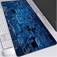 thumbnail image 2 of Alfombrilla de ratón con circuito digital XXL para ordenador portátil, accesorios para juegos, oficina, hogar, teclado, 3D, para escritorio, 2 of 5