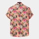 thumbnail image 4 of Hawaiian Shirt For Men, Men's Vintage Button Down Bowling Shirts Short Sleeve Summer Beach Shirt M, 4 of 5