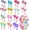 Candy Colors03, variant on 16 Pairs Clip On Earrings Cute Small Clips On Earrings Jewelry Gifts Set