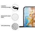 thumbnail image 4 of Honeii Beach Starfish Shell Pattern Oven Mitts and Pot Holders, Silicone Oven Gloves,500 F Heat Resistant Oven Mitts Sets, 4PCS, 4 of 6