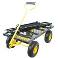 thumbnail image 3 of Sesslife 660lbs Collapsible Wagon, Beach Carts with Big Wheels, Heavy Duty Folding Utility Garden Wagon, Portable Grocery Cart, All Terrain Universal Wheels Wagon Cart, JA4056, 3 of 9