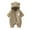 Khaki, variant on Xijirk Kids Snowsuits,Baby Bear Suit Winter Coat Warm Hooded Jumpsuit for Boys Girls,Size 0-3 Months