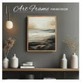 thumbnail image 3 of Floater Frame for 1.25 thick Canvas, Available in 25+ size and 4 Color, Perfect Floating Frame for Finished Canvas Artist Panel Oil Painting Wall Art Décor (Light Oak Frame, 18"x24"), 3 of 9