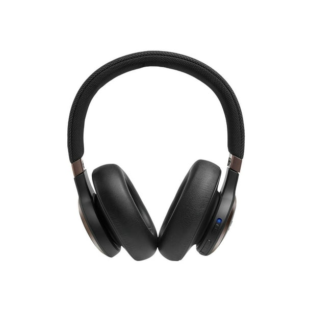 JBL Live On-Ear Wireless with Noise-Cancelling and Voice Assistant (Black) -