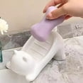 thumbnail image 4 of Functional Soap Holder for Bathroom and Kitchen - Self Draining Bar Sleek Soap with Cat Easter Print Design Easy to Clean - Soap Storage for Daily Use, 4 of 9