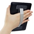 thumbnail image 4 of Monstrate Soporte Universal para tableta, correa de mano para dedos, soporte reutilizable para teléfono inteligente de cuero, almohadilla adhesiva Computadoras de tableta gris, 4 of 6