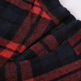 thumbnail image 5 of Womens Plaid Wool Blend Skirts Elastic Waist A-Line Pleated Long Skirts (Red L), 5 of 7
