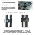 thumbnail image 3 of Chain Link Fence PANEL CLAMPS ~ KENNEL CLAMPS: (8 Set) for 1-3/8" chain link fence pipe panel frames. For Dog kennels / dog runs, or tempory chain link fence. Saddle clamps., 3 of 3