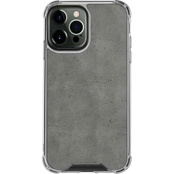 Skinit Speckle Grey Concrete iPhone 14 Pro Max Clear Case