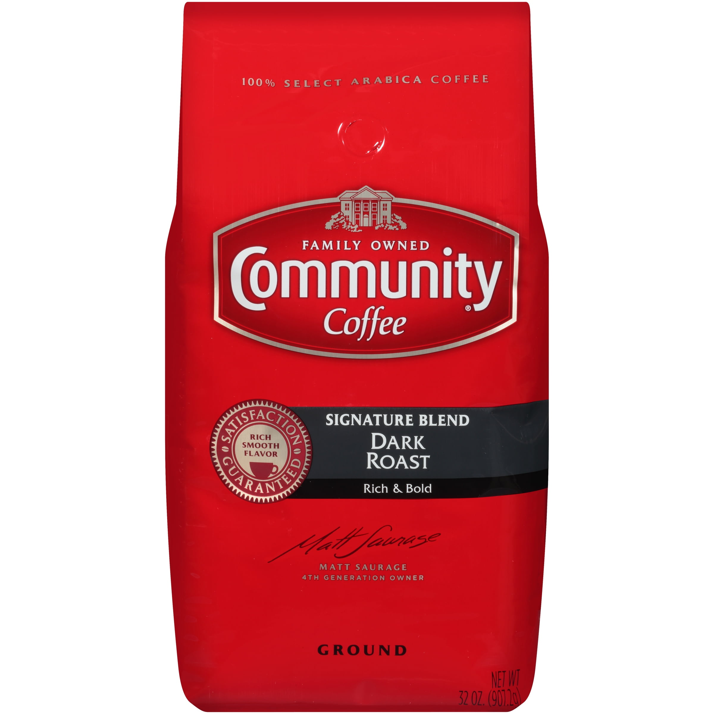 Community® Coffee Signature Blend Dark Roast Ground Coffee 32 oz. Bag