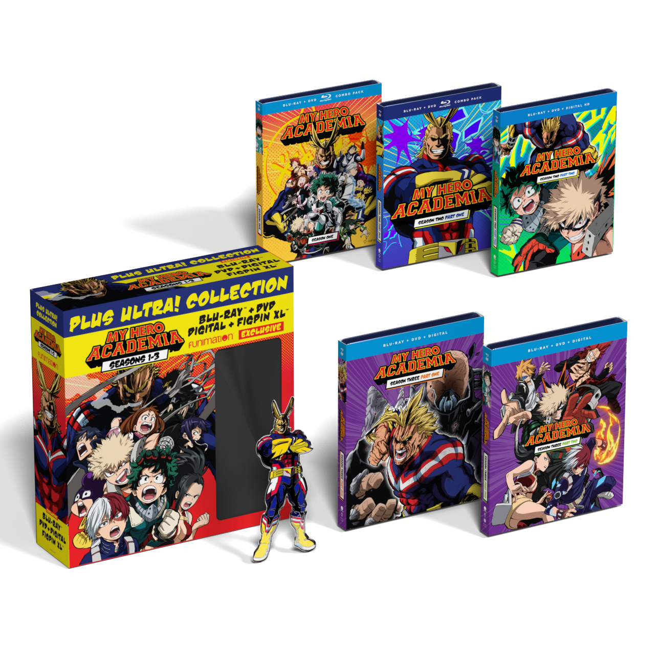 Comprar Anime Boku no Hero Academia Temporada 03 Blu-ray