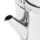 thumbnail image 2 of Stainless Steel Tea Kettle with Strainer, Heavy Metal Whistling Teapot with Ergonomic Handle, Compatible with All Stovetops, Small Size, 1L, 2 of 4