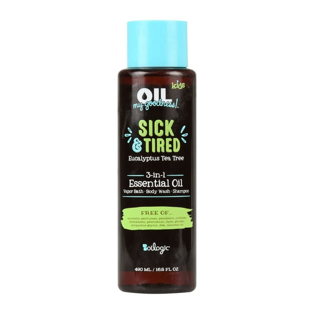 Oilogic Oil My Goodness Sick & Tired 3n1 Essential Oil Kids Bath
