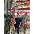 thumbnail image 3 of Giraffe Life Size Statue, 3 of 10