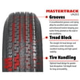 Mastertrack UN203 ST205/75R14 8 Ply 105M Load Range D Radial Trailer