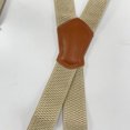 thumbnail image 3 of 1.5 Inch Suspenders For Men X Back Heavy Duty Adjustable Elastic Khaki Utility Suspenders for Big and Tall, 3 of 5