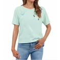 thumbnail image 2 of Office Wear for Women 2026 Kelon Blouses for Women Short Sleeve Shirts Cowl Neck Boho Tops Summer Outfits 2026 Fashion Clothing Blouses, XL, 2 of 9