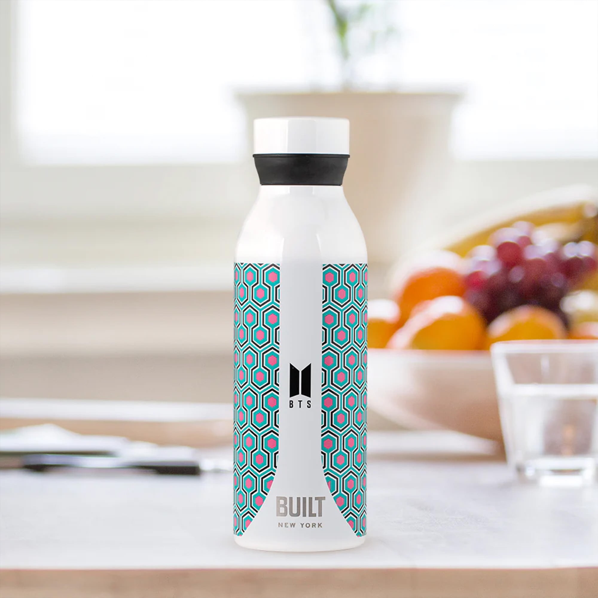 BTS Stainless Steel Leak Proof 18 oz. Thermos Water Bottle - J