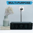thumbnail image 5 of European Plug Adapter, Europe Power Plug Adapters, Travel Power Plug Universal Power Outlet Wall Plug Converter Input Europe/asia Plug (5 Pcs, Whi, 5 of 5