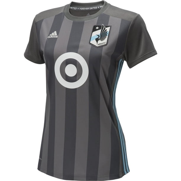 adidas Minnesota United Jersey para mujer, gris, XX-Large