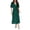 GN1, variant on Beach Dresses for Women Short Puff Sleeve Deep V Neck Empire Waist Ruffle Flowy Maxi Dress Summer Vacation Dress
