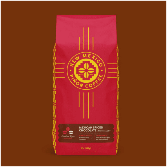 New Mexico Piñon Coffee  (Mexican Spice Chocolate Whole Bean Coffee 5lbs)